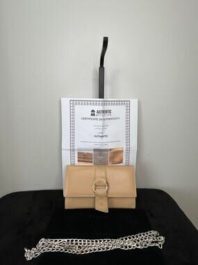 Authentic Cartier Must de Cartier Leather Wallet Clutch COA Dust Bag France
